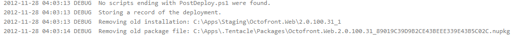 Retention policies on Tentacle