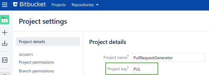 Project key