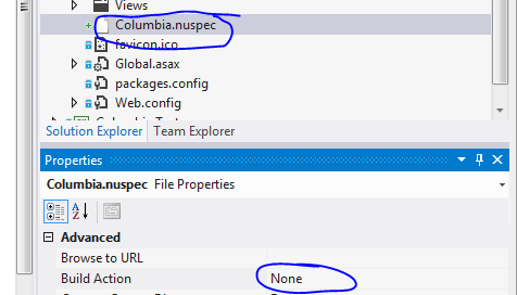 Add NuSpec