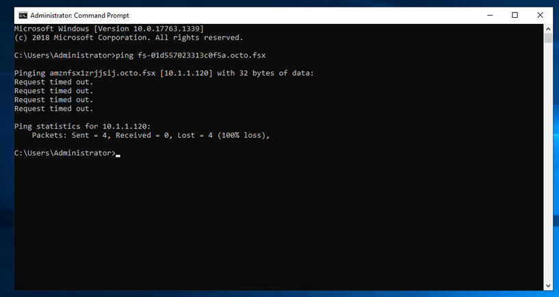 Aws ec2 ping