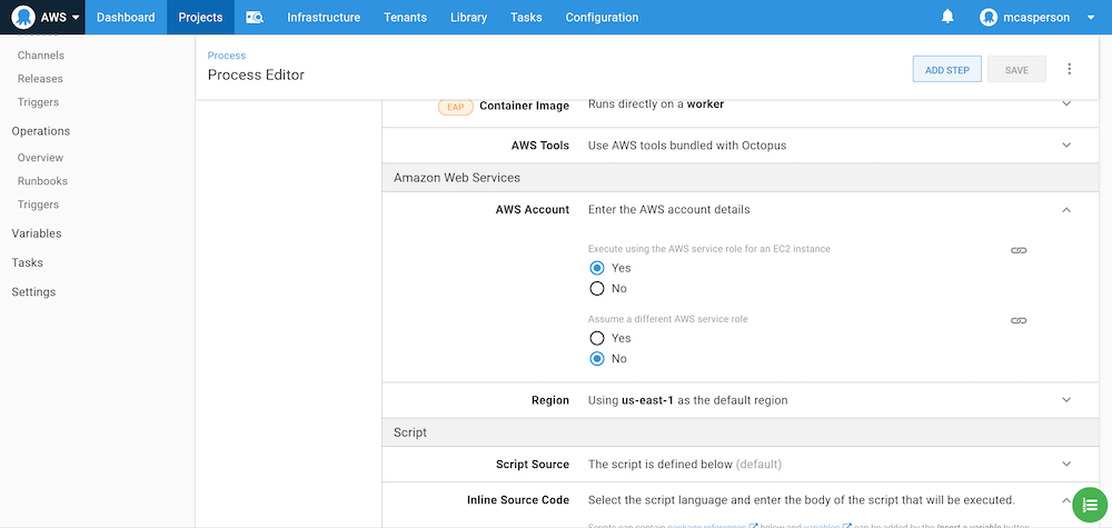 AWS service role