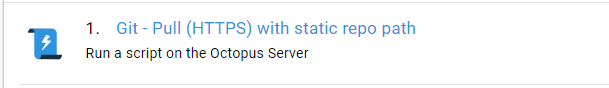 The Git Pull Step