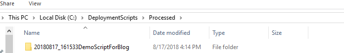Adhoc demo processed