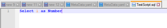 Adhoc demo script
