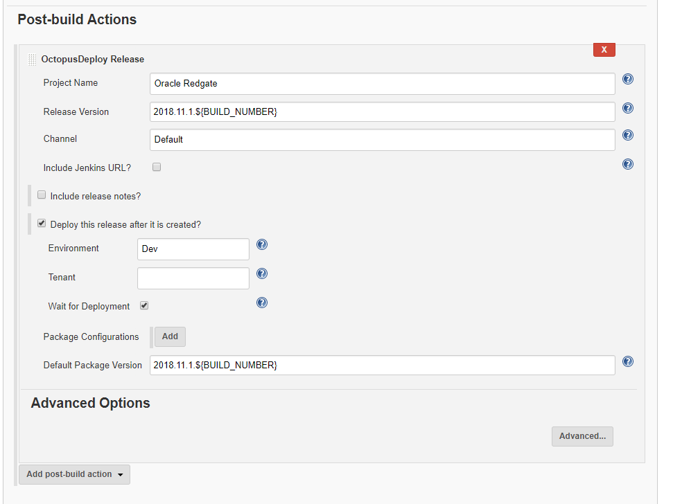 Jenkins create release