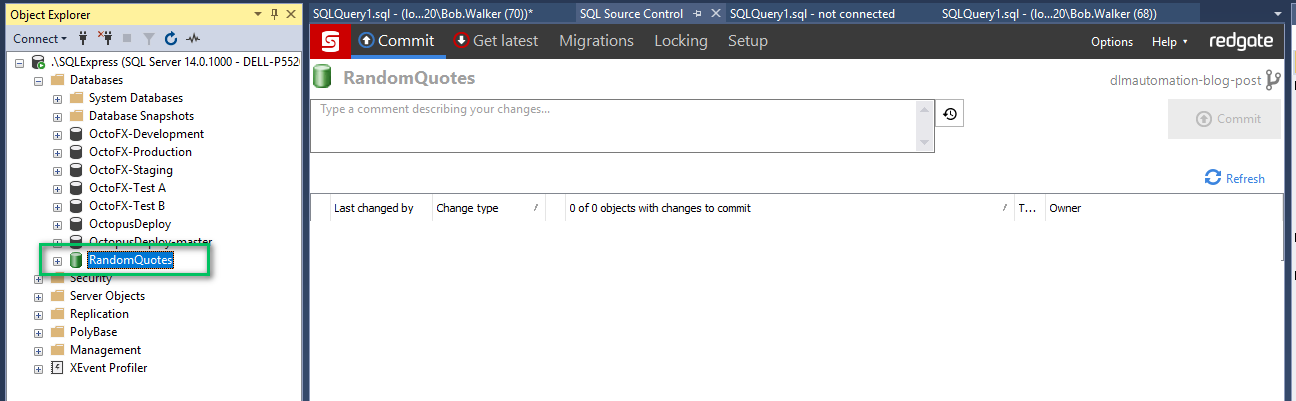 Ssms redgate successful link
