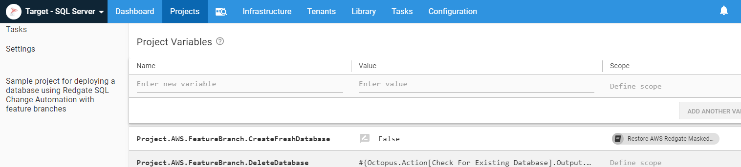 Prompted variables