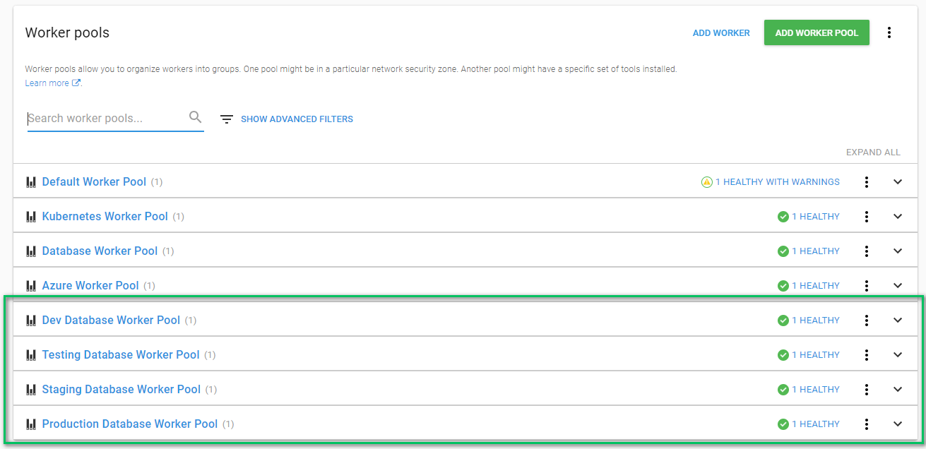 Octopusdeploy environmentspecificworkerpools