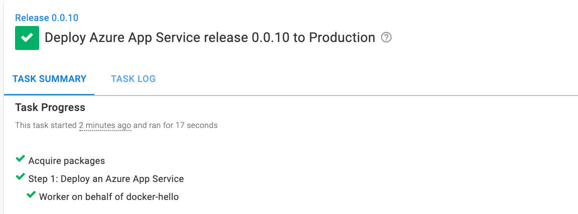 Deploy Success
