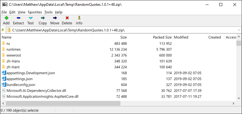 Code package