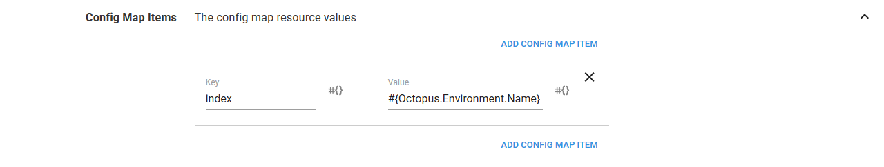Kubernetes configmap environmentname
