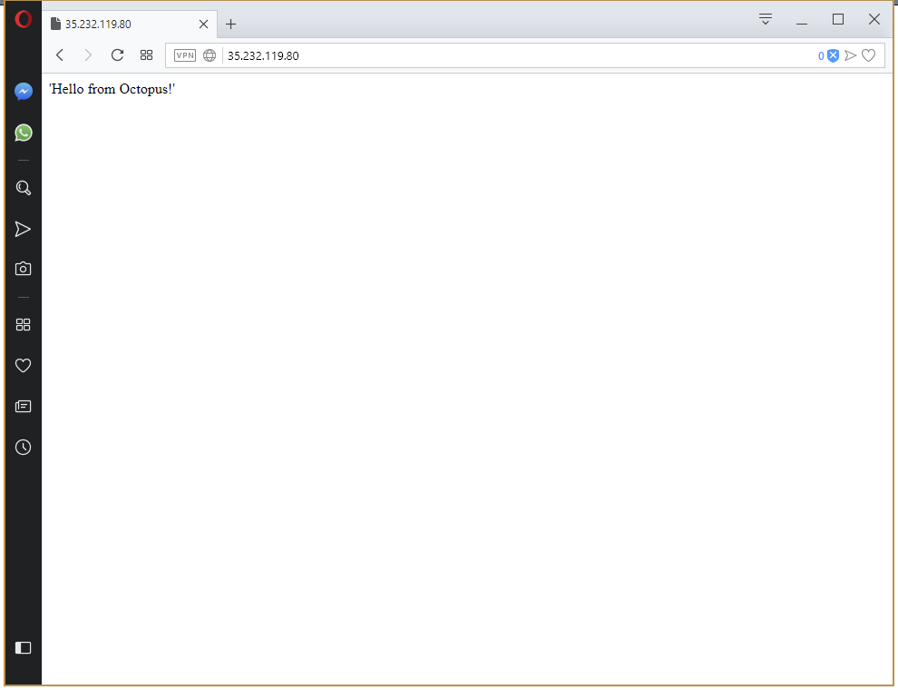 Kubernetes httpd webpage