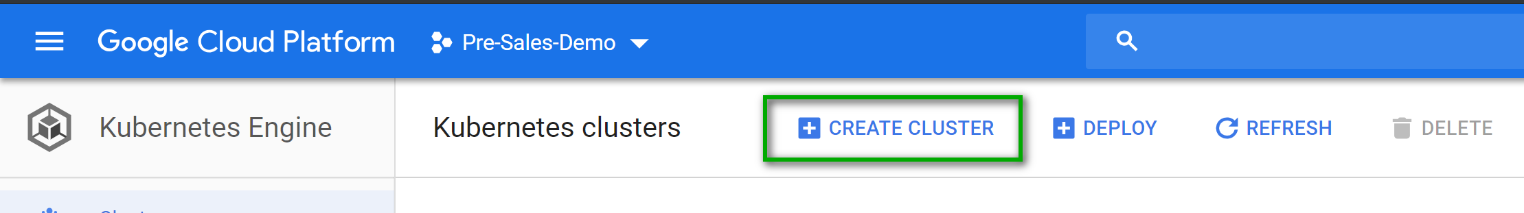 Gcp create k8s cluster