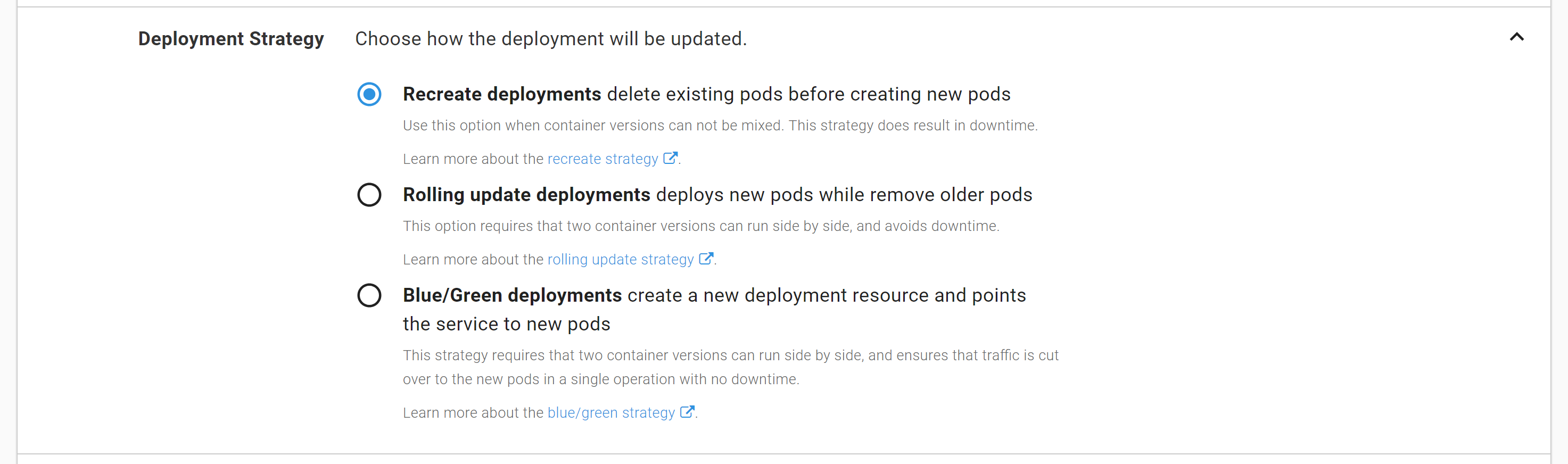Octopus deploy deployment strategy