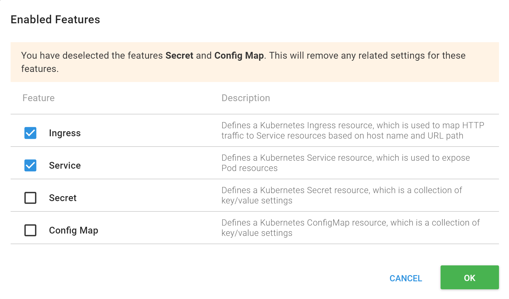 Octopus deploy k8s features