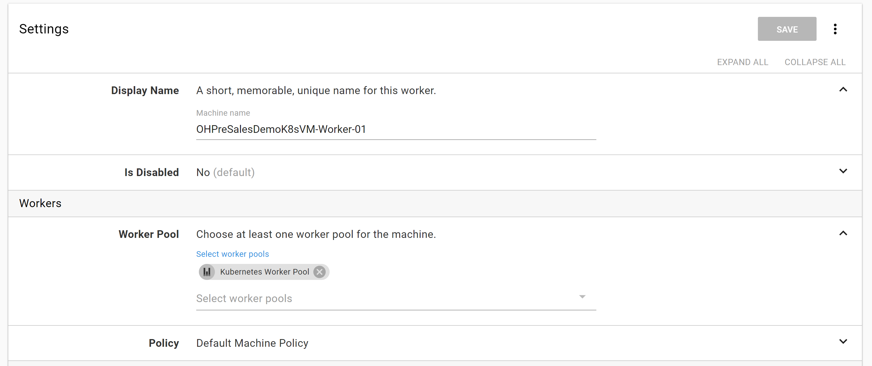 Octopus deploy k8s worker