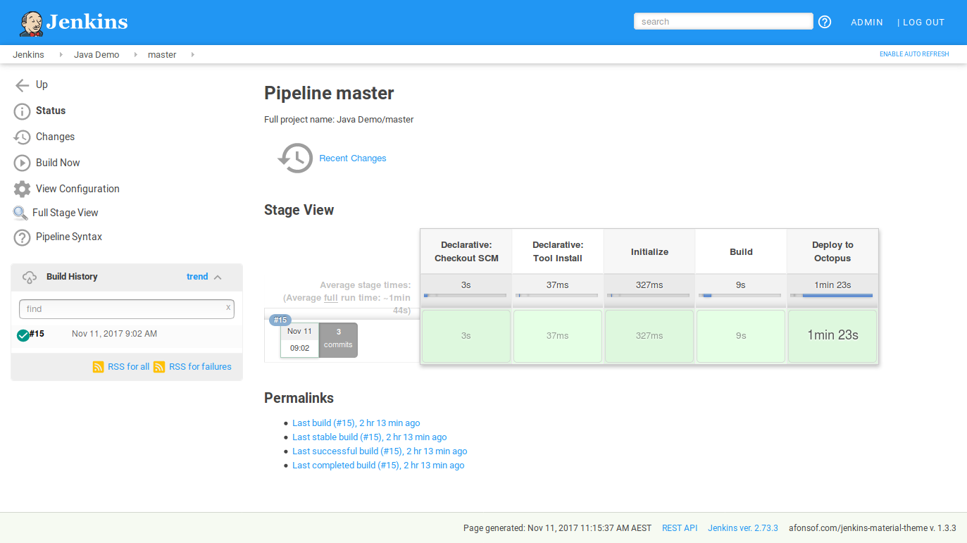 Pipeline Build