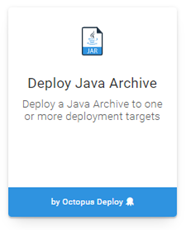 Octopus deploy java archive