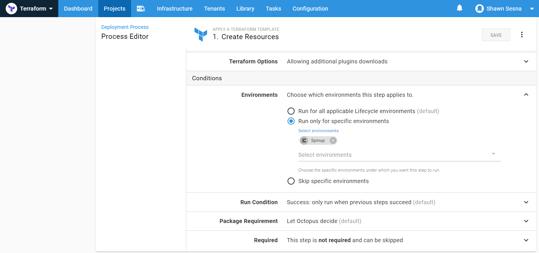Octopus add terraform4