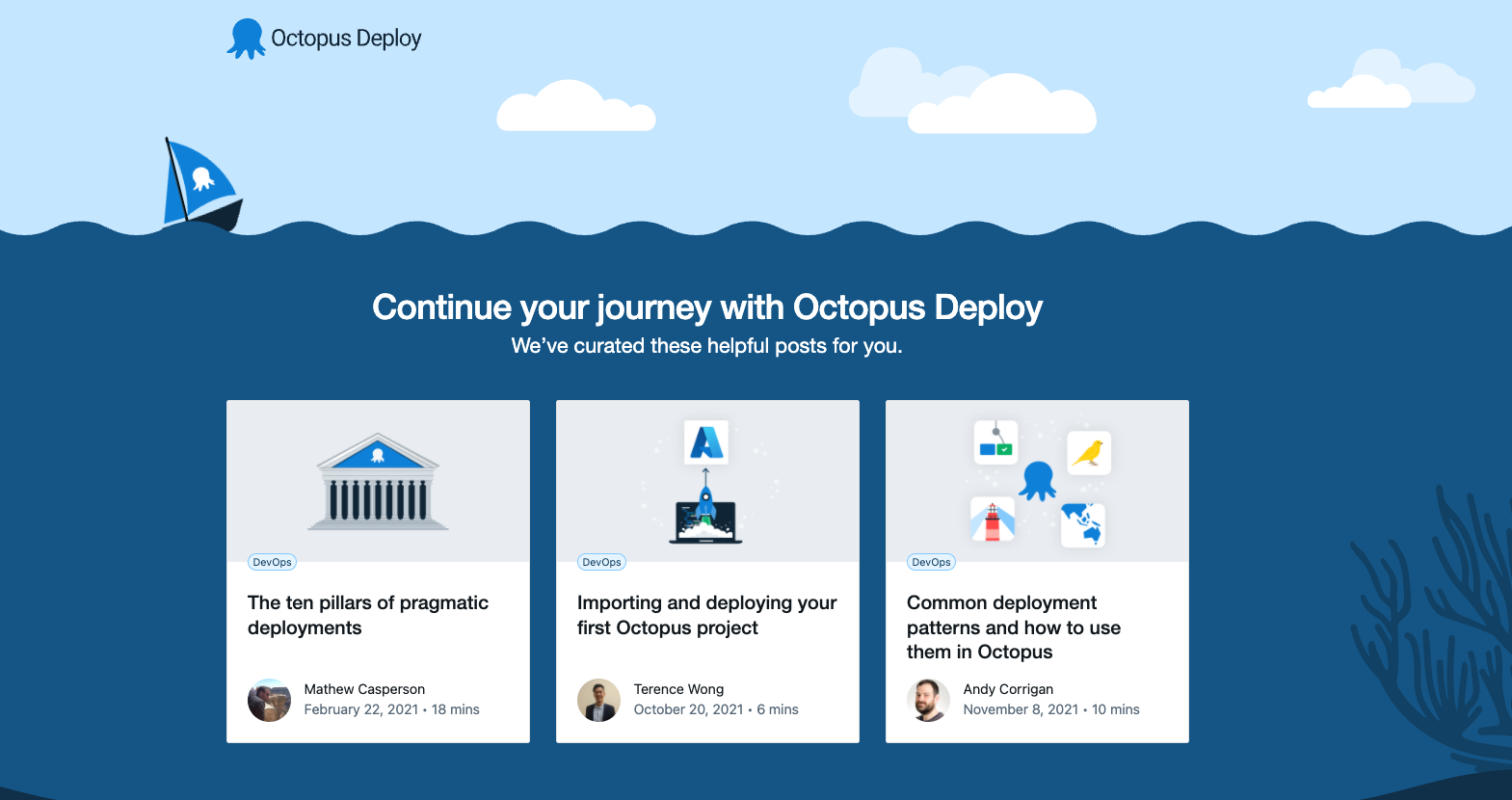 The Octopus Underwater App