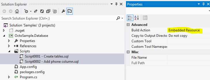 Add scripts