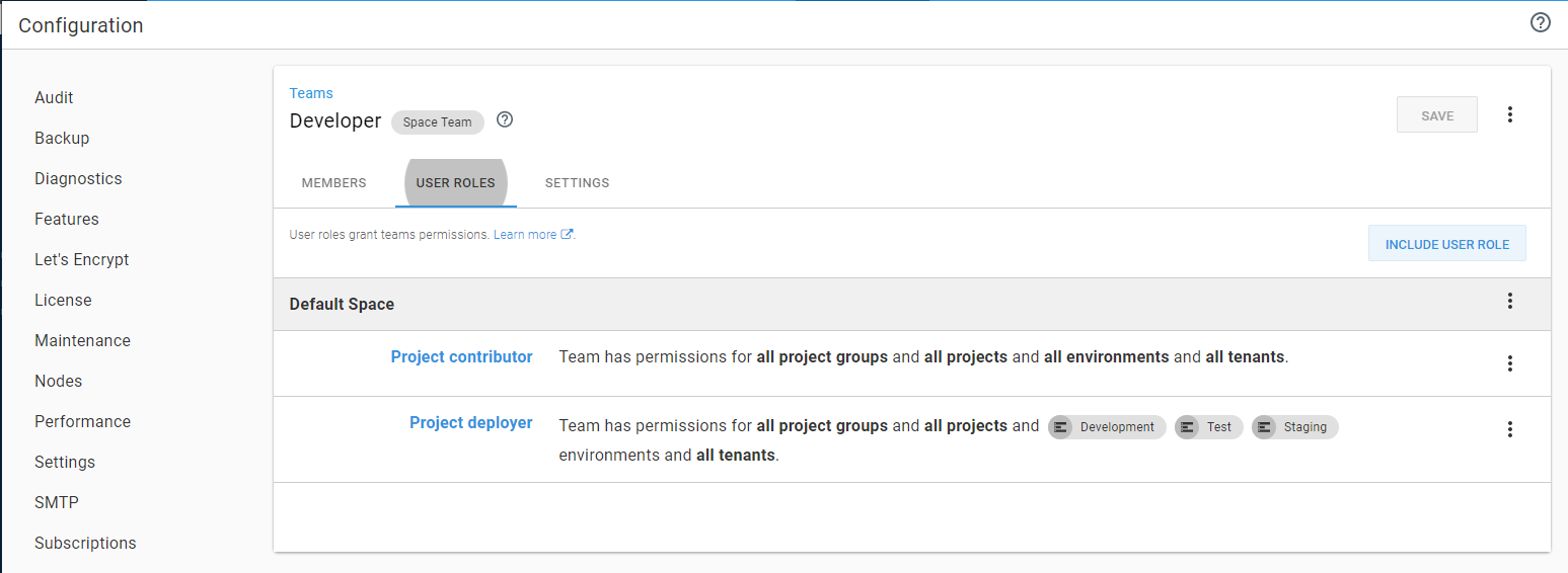 Automated database deployment v2 developer permissions