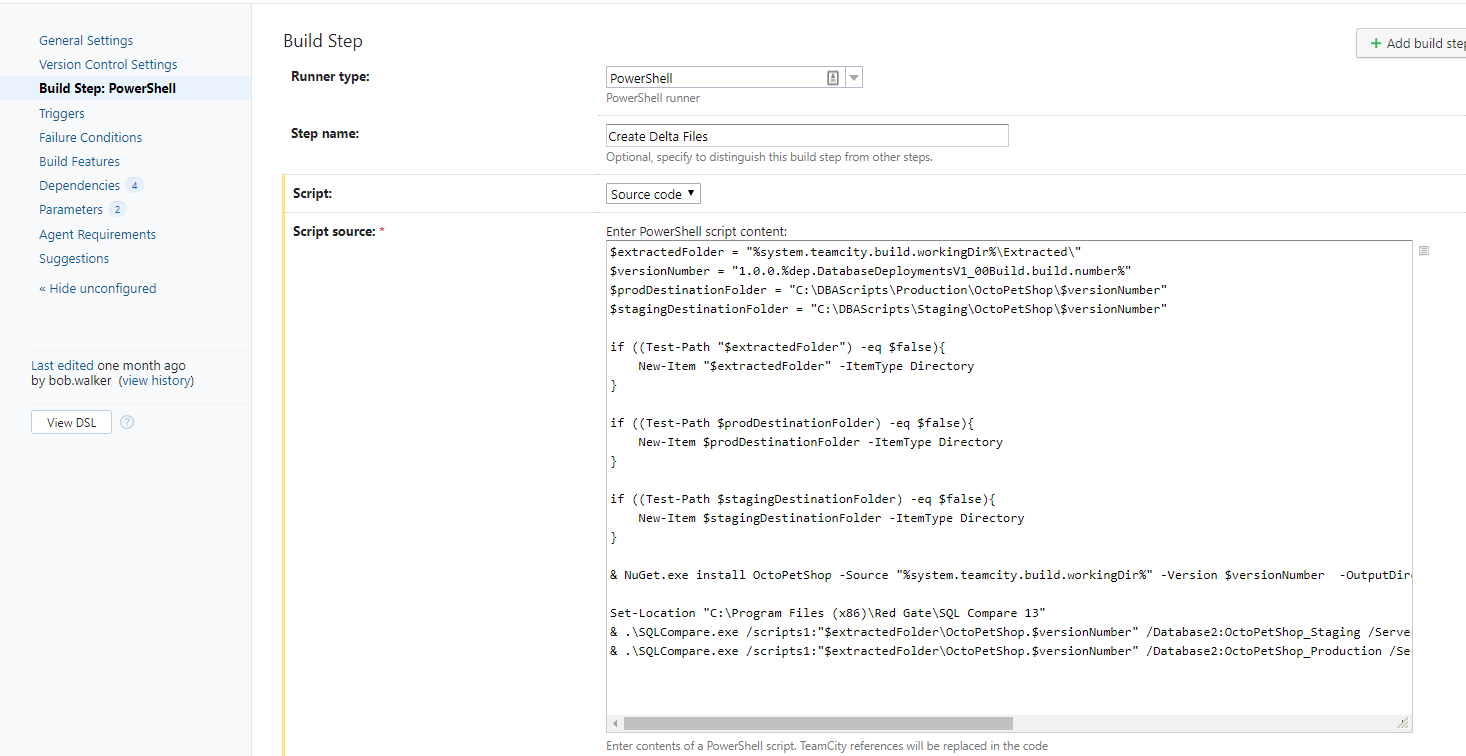 Automated database deployments v1 staging