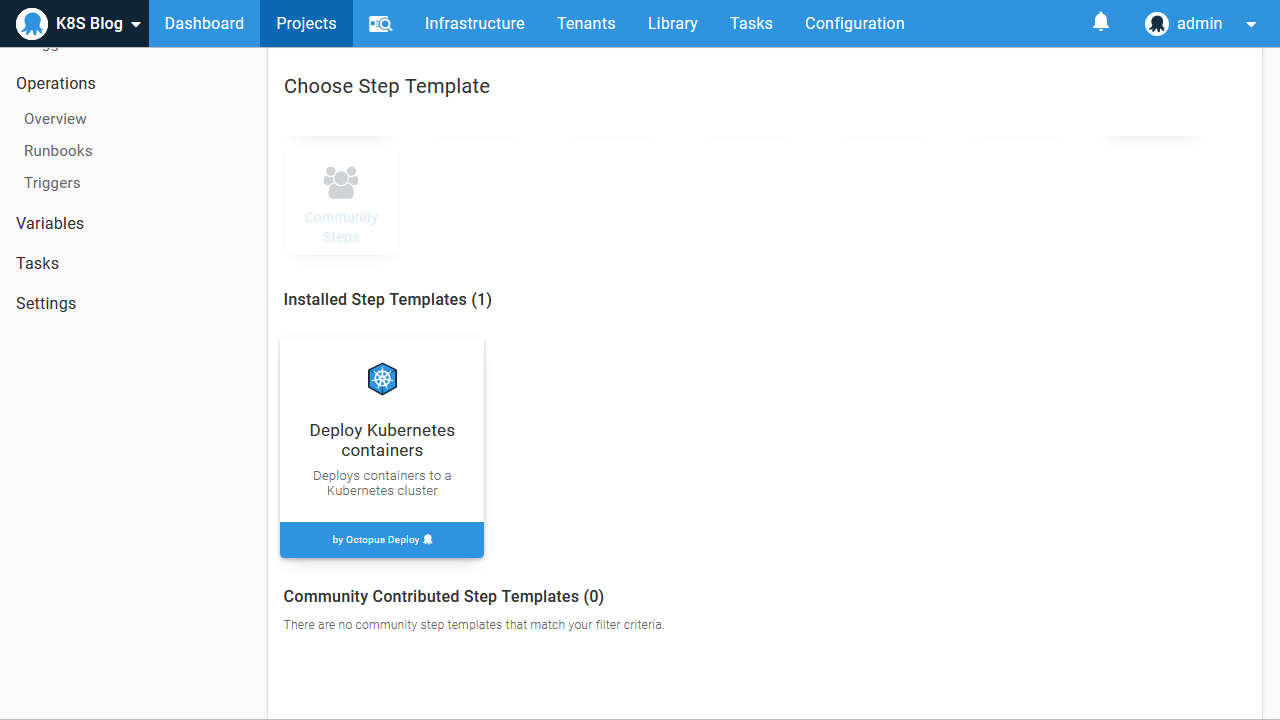Deploy containers