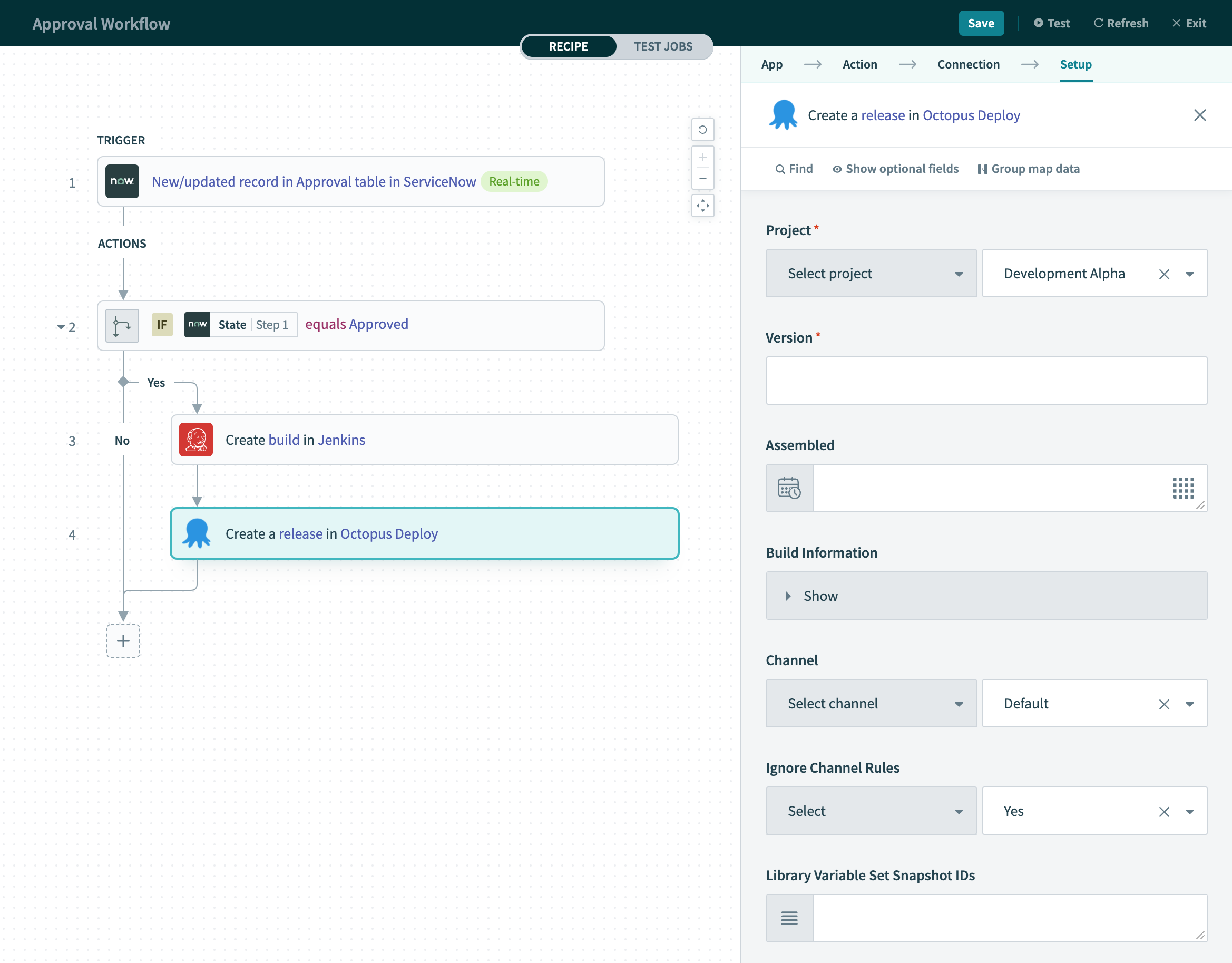 Approval workflow