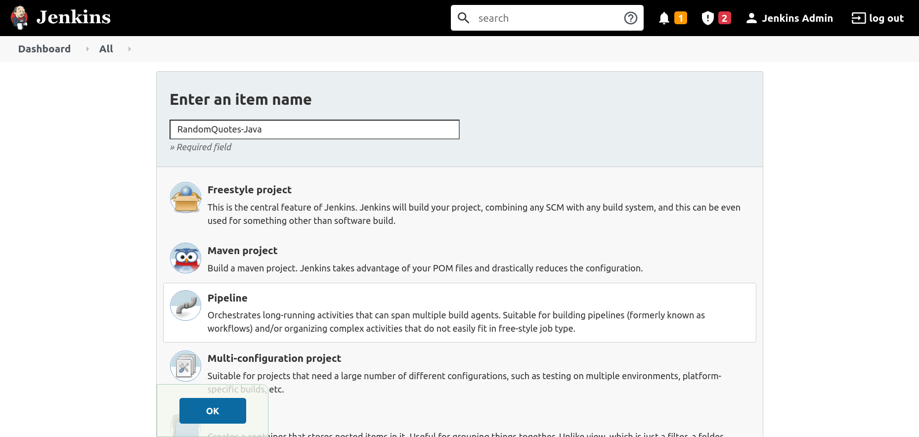 New Java Project