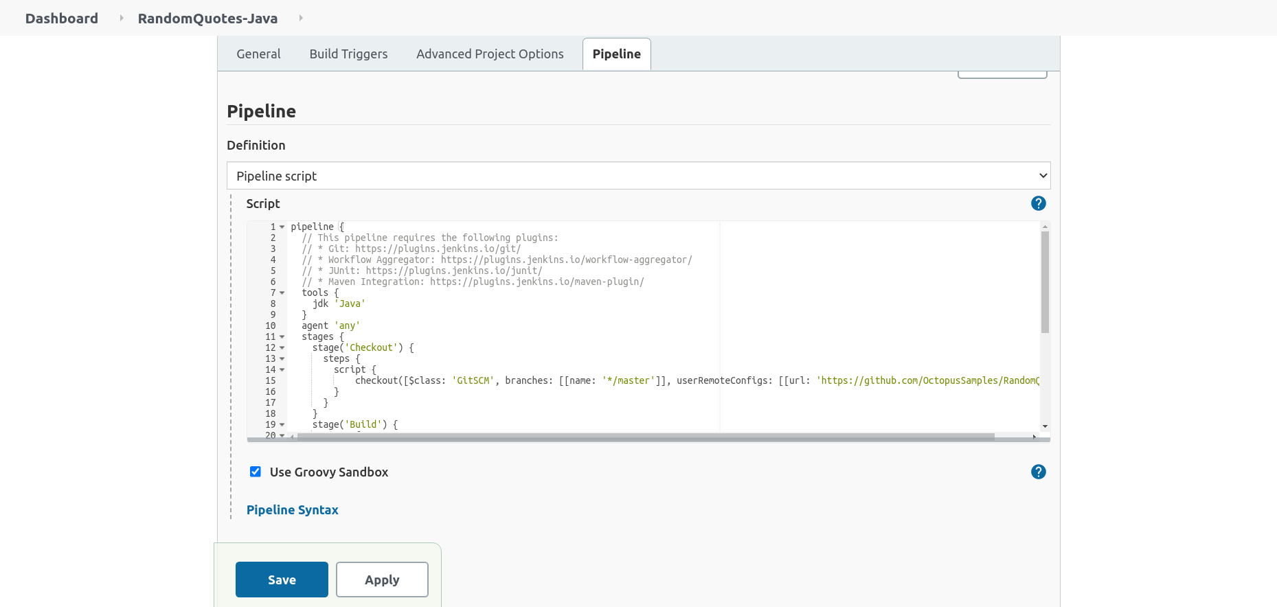 Jenkins Pipeline