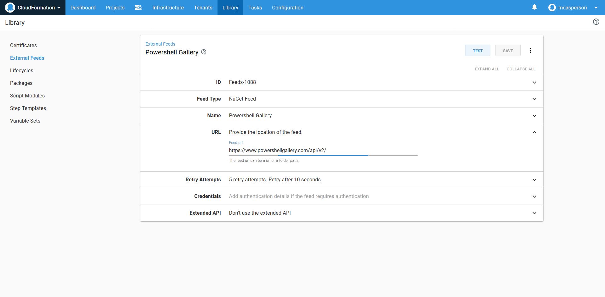Powershell gallery feed