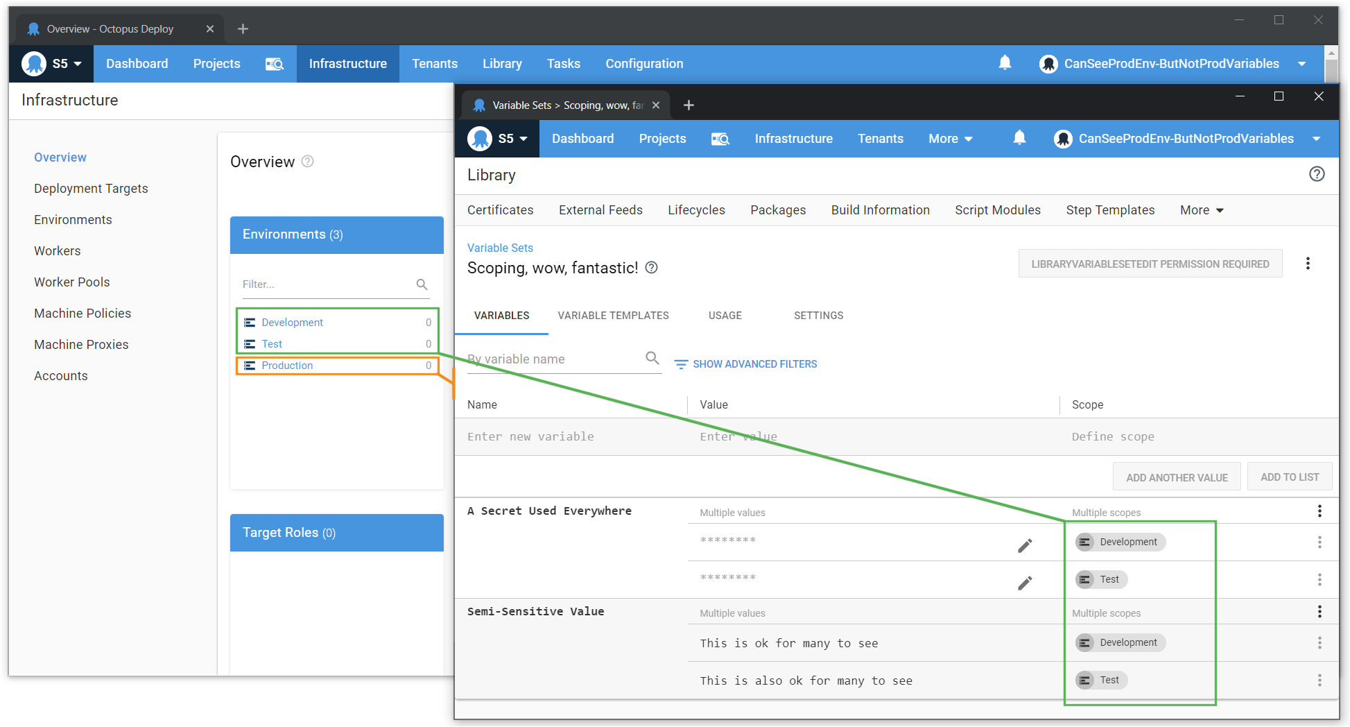 Blogimage variables for restricted user