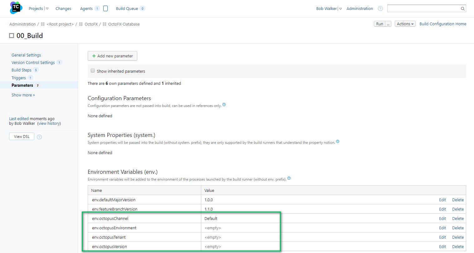 Teamcity output parameters