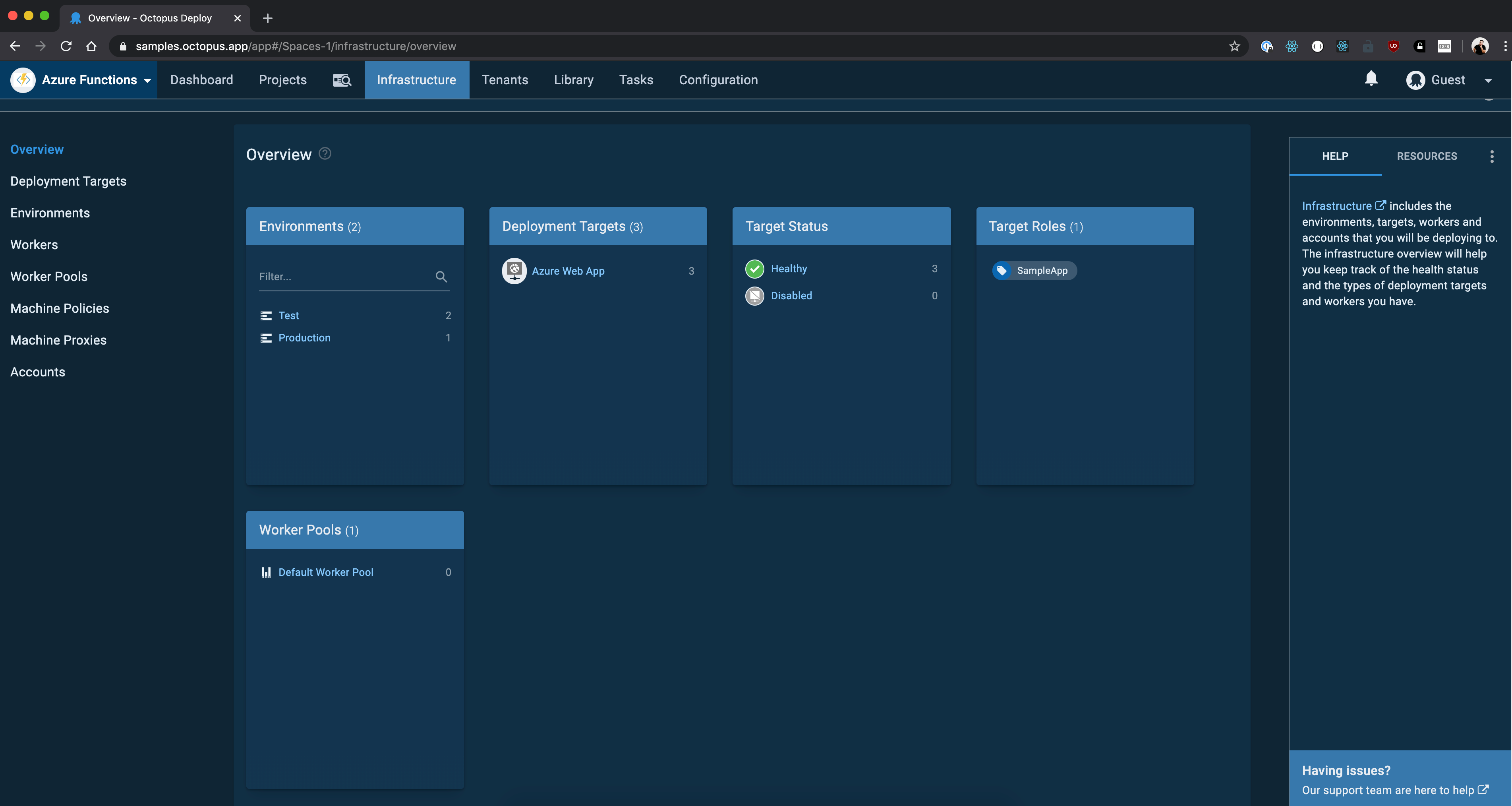 Darkmode infrastructure overview