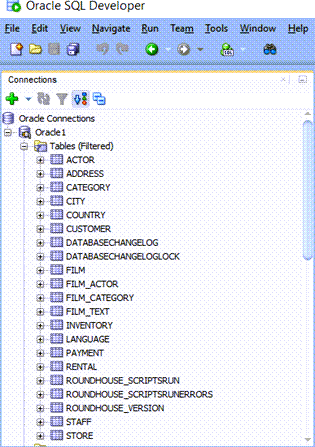 Oracle sql developer