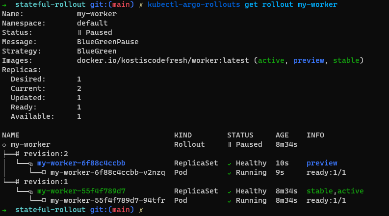 Both versions running
