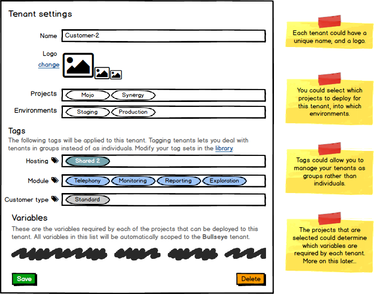 Tenant Settings