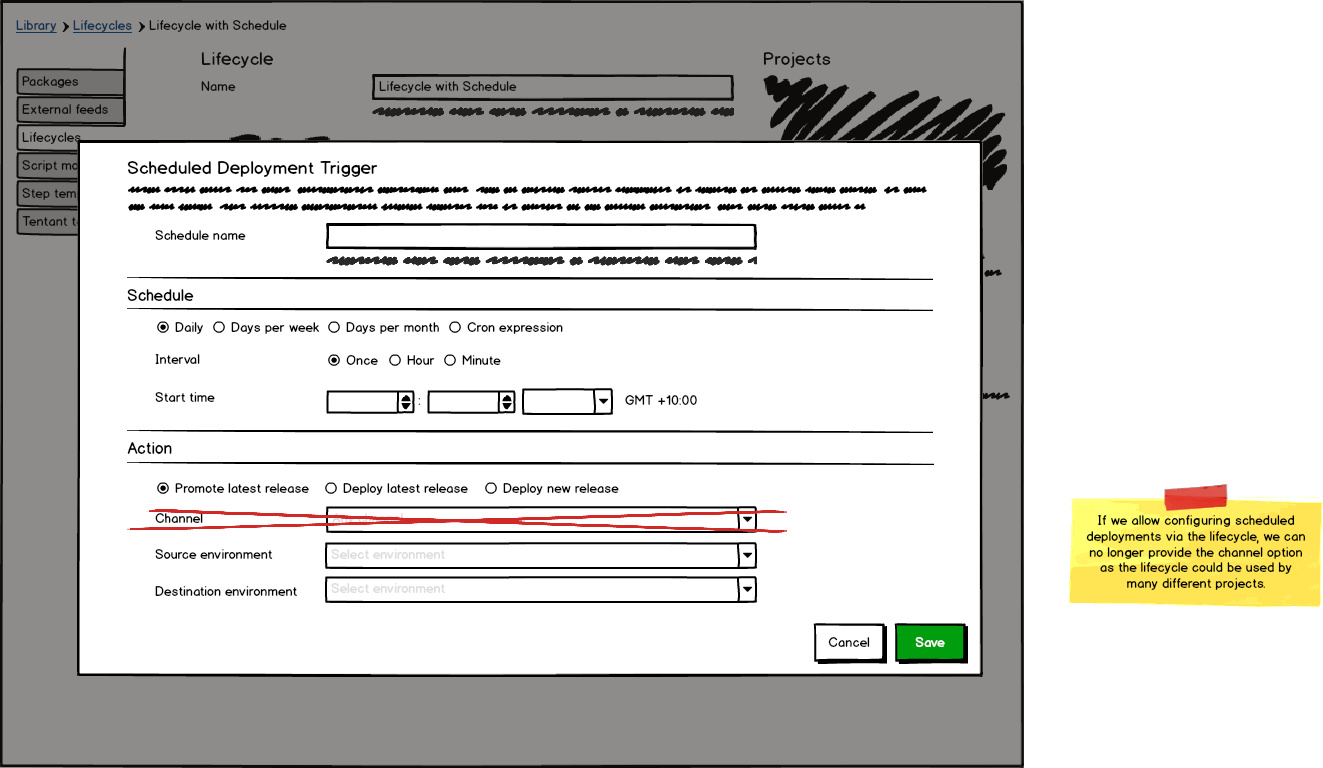 Srd add trigger on lifecycle