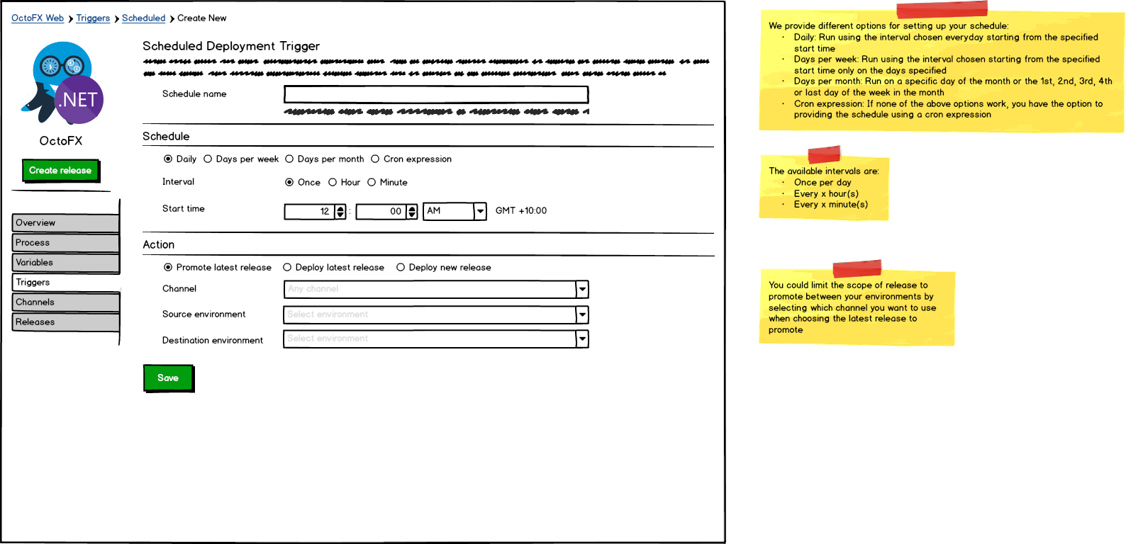 Srd new scheduled trigger
