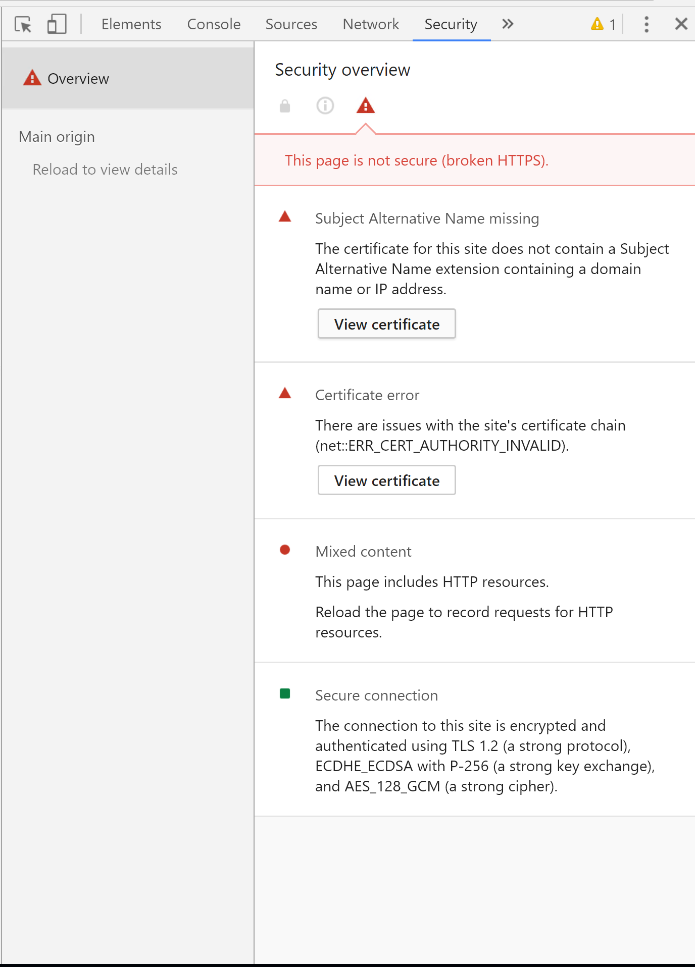 Chrome Security