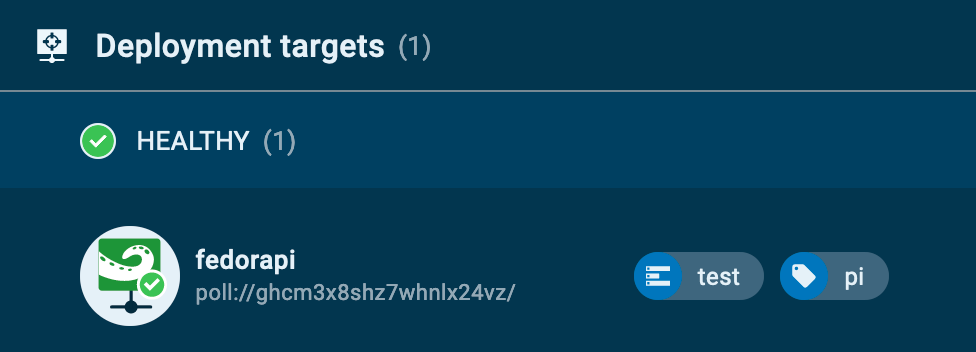 Deployment target