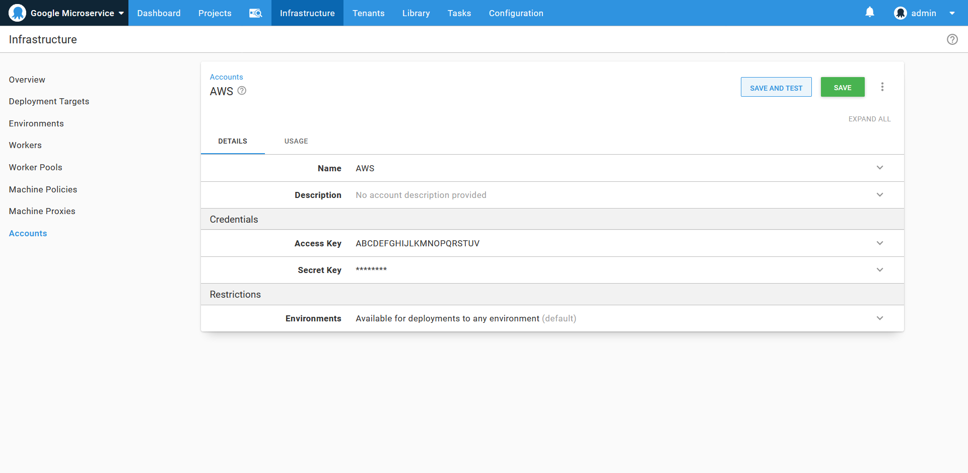An AWS account