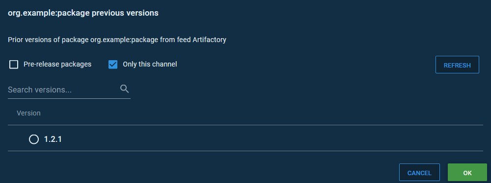 Default channel deployment