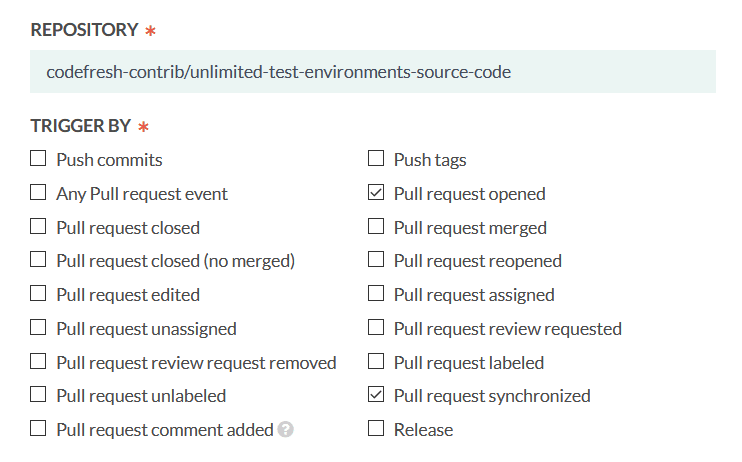 Catch all pull request events