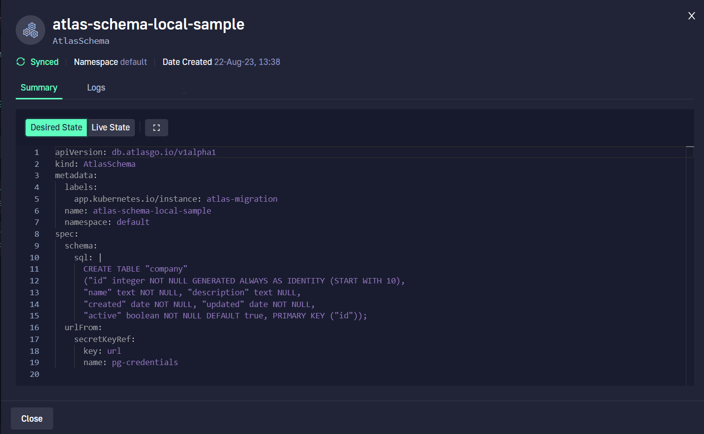 Codefresh diff
