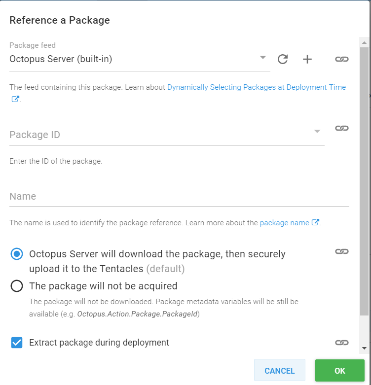 Reference a package2