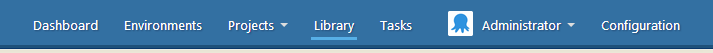 Library tab