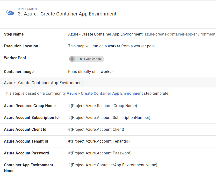 Azure - Create Container App Environment