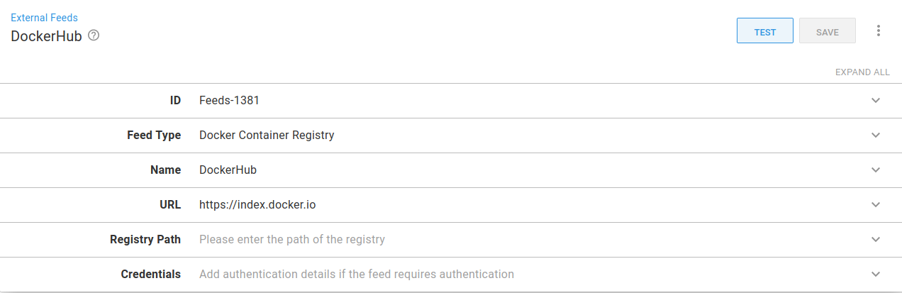 docker feed